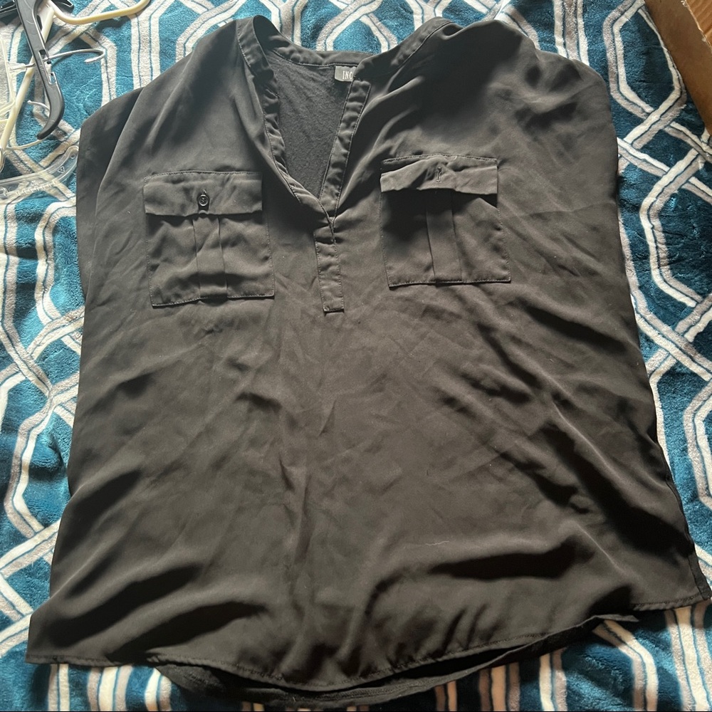 INC Black blouse
